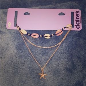 Seashell necklace NWT